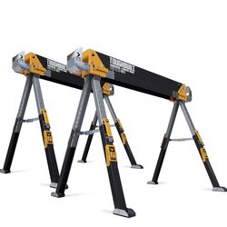 🔨 ToughBuilt Folding Sawhorse & Jobsite Table – 2 Pack (TB-C700-2) 🛠️
