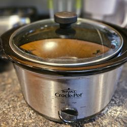 Rival crock pot stoneware slow cooker