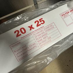 20x25x5 Air Filter MERV 11