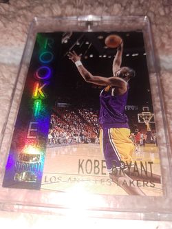 Topps Kobe Bryant Los Angeles Lakers Stadium Club Rookies Card