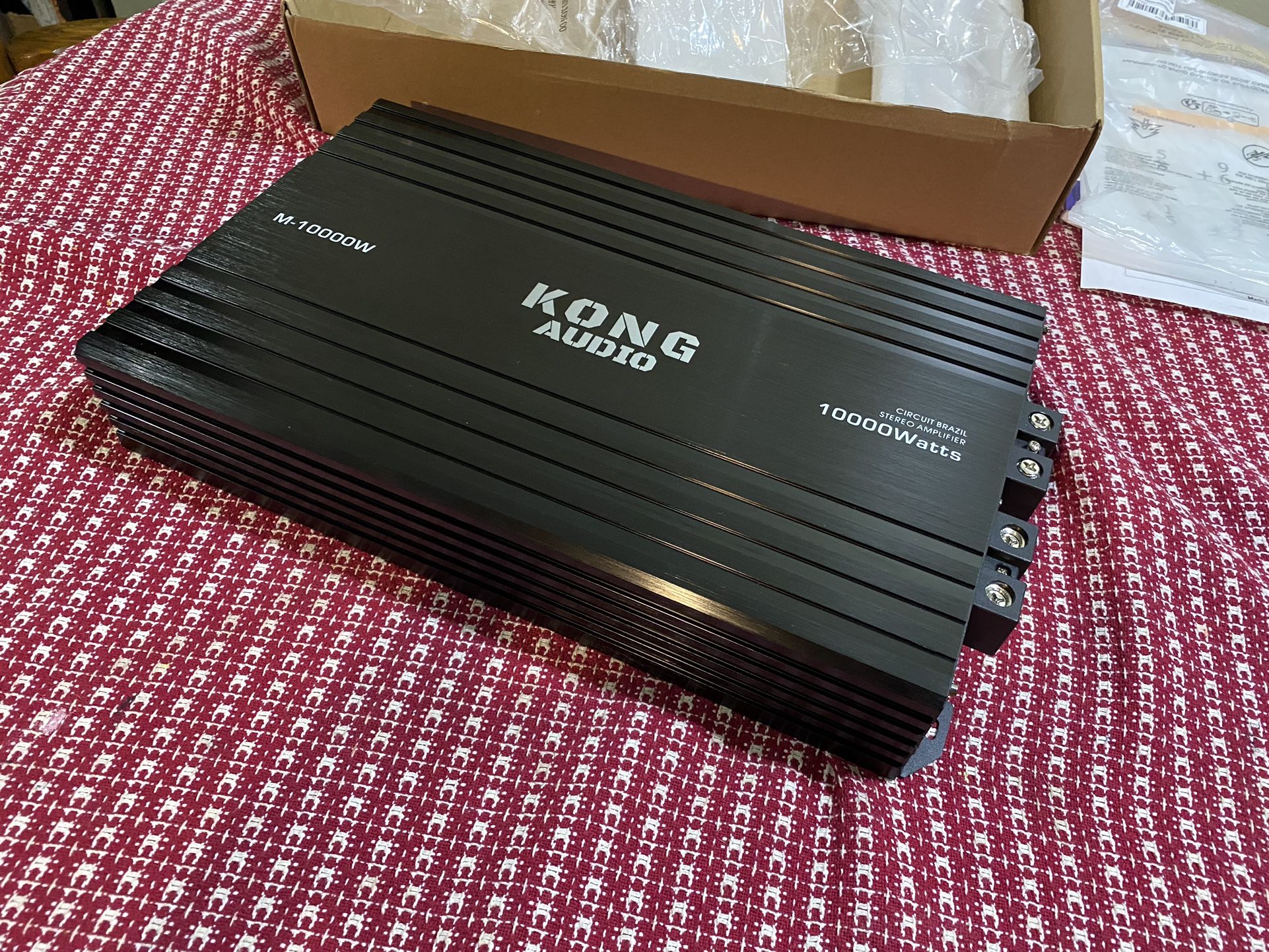 New Kong Audio 10000w Rms Brazilian Style Full Range Monoblock Amplifier $500 Each