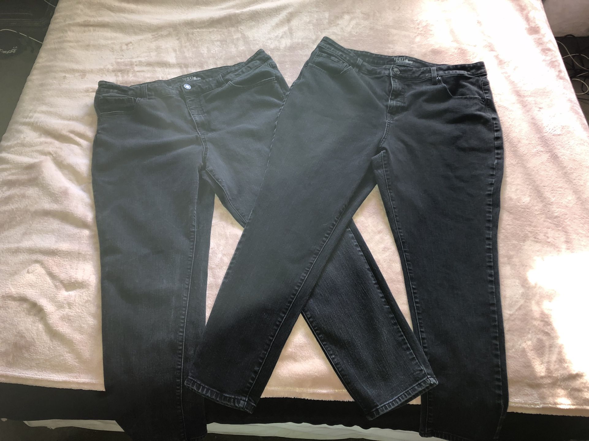 Two Women’s Size 22 Jeans