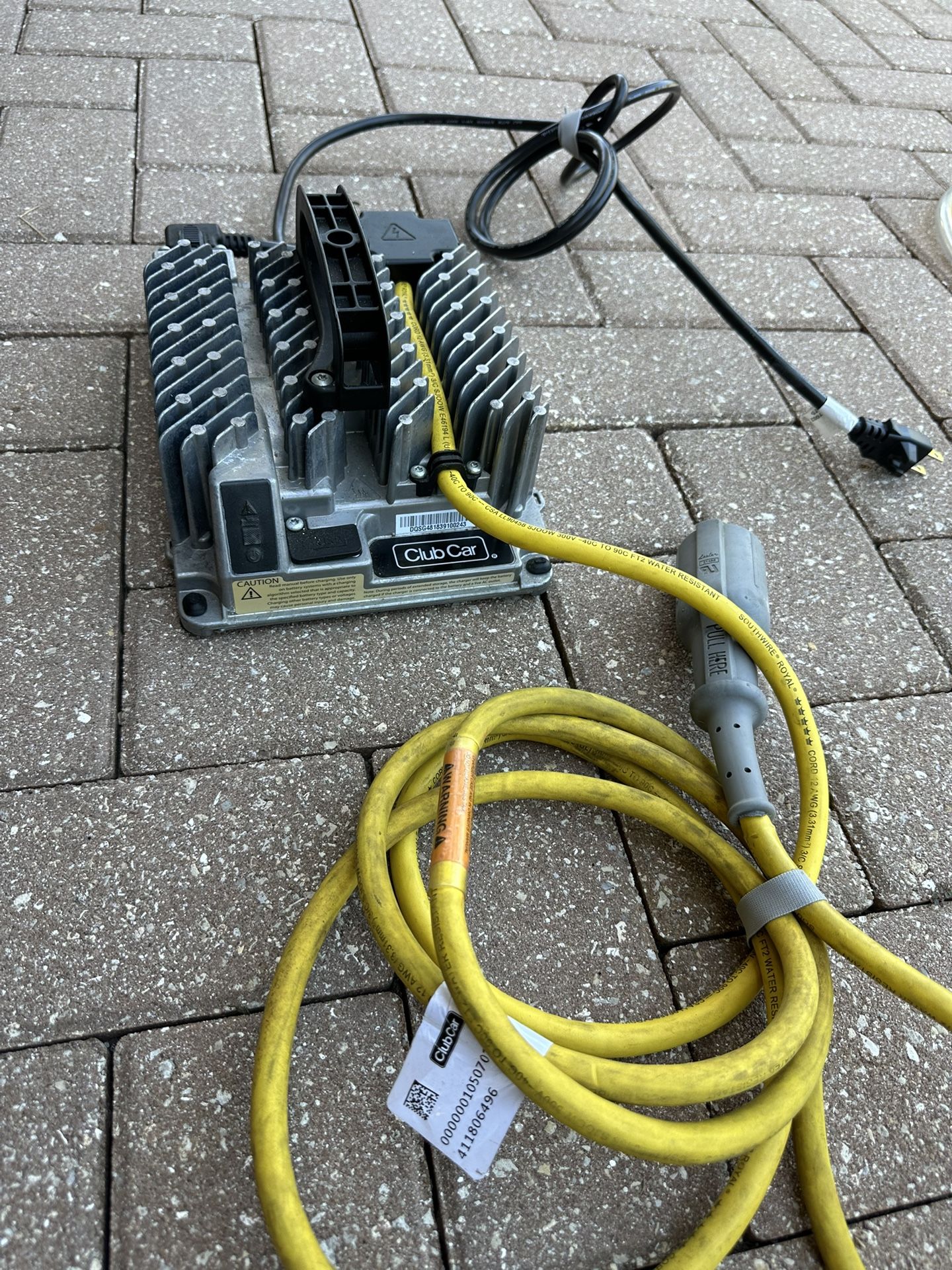 Golf Cart Battery Charger (Club Car), And Battery Filler Jug
