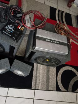 Speakers and Amp