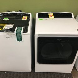 whirlpool cabrio washer/dryer set 