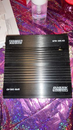 SUNDOWN AUDIO SFB-200.4D car amp