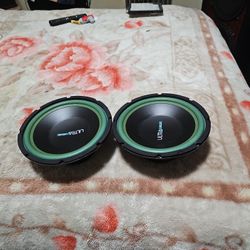 Two Twin 10 Inch Speakers
