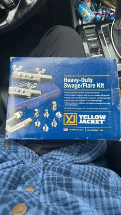 Yellow Jacket Swage Kit New