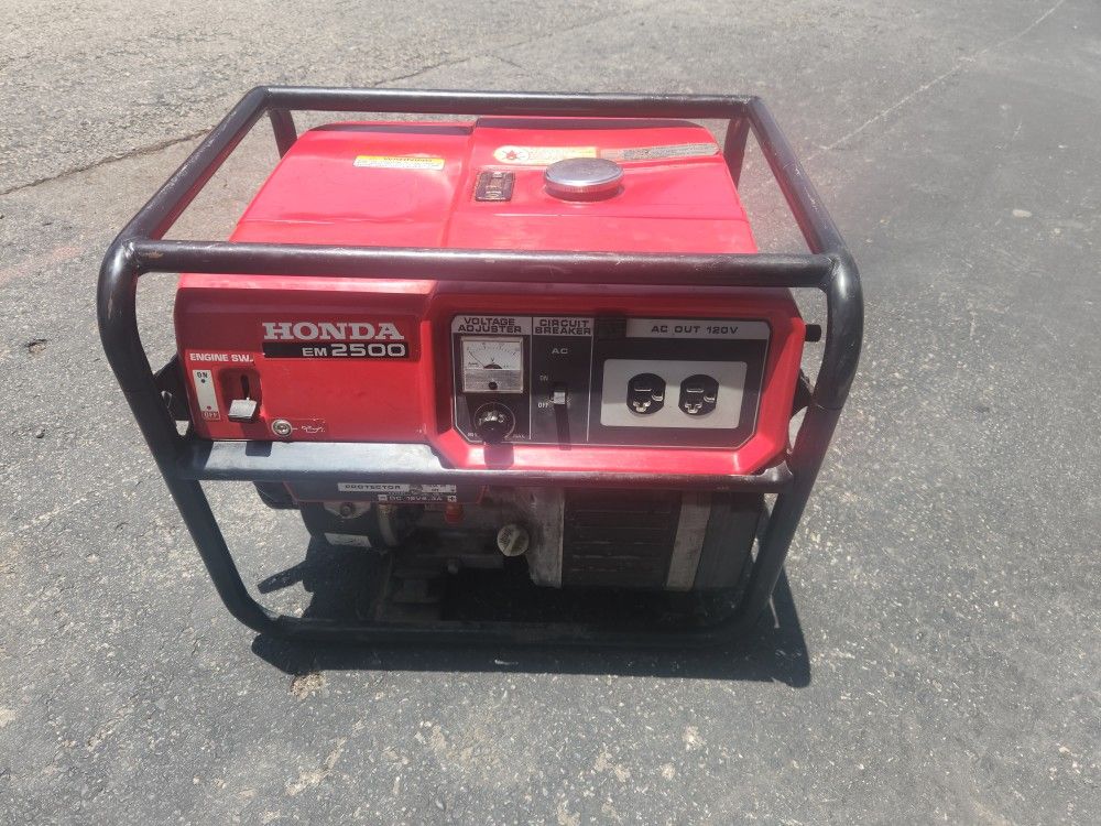 Honda Em2500x Generator
