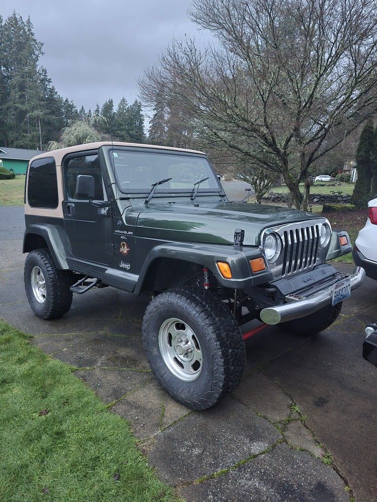 1998 Jeep Wrangler TJ hardtop Long Arm Lift Kit RHD