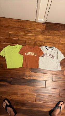 3 shirts size small or about 10