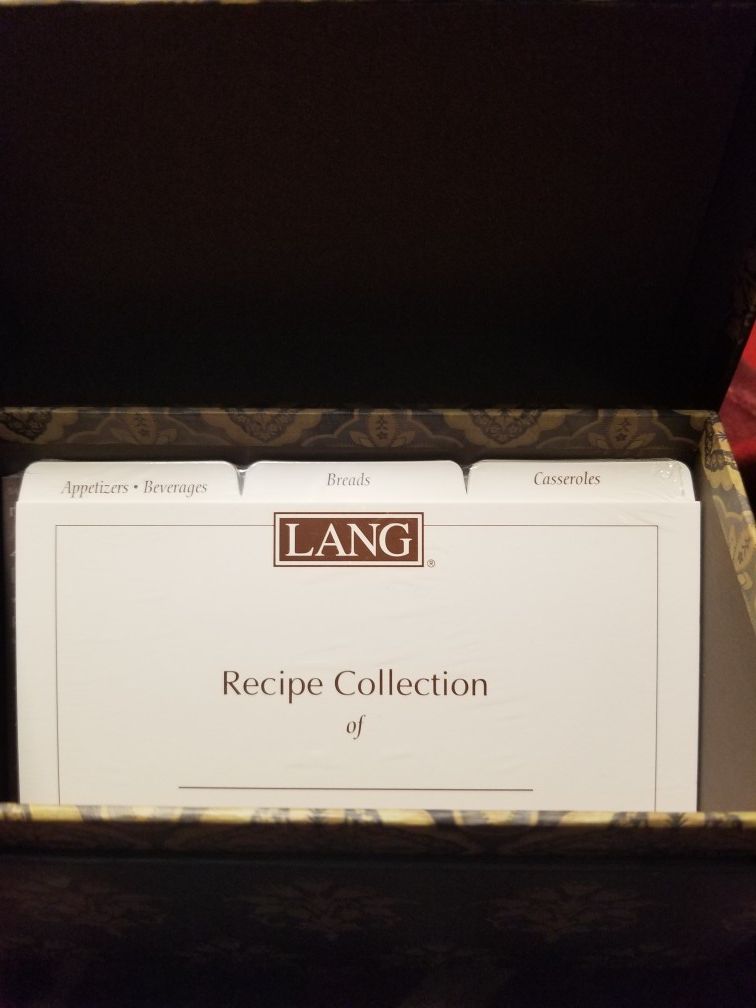 Honey & Grey Recipe Card Box by Lori Siebert