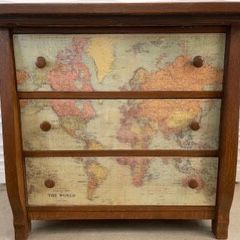 Refinished ‘Map’ Dresser