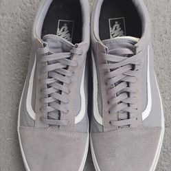 Light Grey Old School Vans