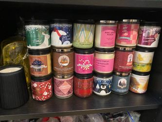 Brand new bath and body works candles-$8-higley and ray.