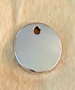 James Avery Retired Disc Pendant NWOT
