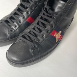 Gucci High top Ace Bee Sneakers ( Size 13 US Mens)