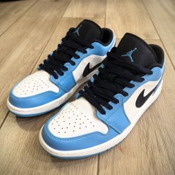 Jordan 1 Low “UNC” (2021) – Lightly Used 💧 Size: Men’s 11