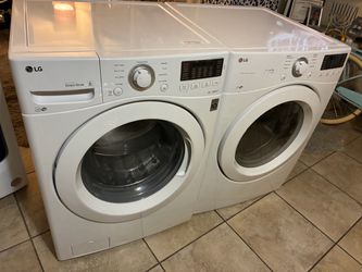 LG washer and dryer
