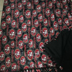 NEW 49ers  Handmade blankets 