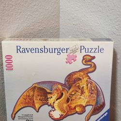 2003 Sealed  Ravensburger Fire Dragon Puzzle (1000 PC) 