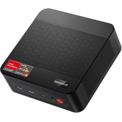 Gaming Mini Pc Ryzen 9 6900HX【Dual 2.5GbE LAN】 P3 Mini Computers Equiped Radeon 680M GPU 2400Mhz 32GB DDR5 & 1TB SSD, Wi-Fi 6E, BT5.2, USB 4(40Gbps), 