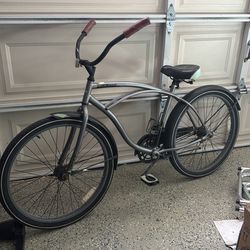 Mens 26 inch huffy beach cruiser  bike