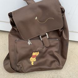 Winnie The Pooh Backpack - $8