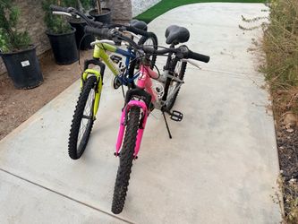 Pair of Kids bikes