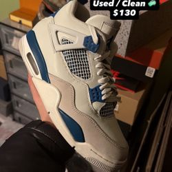 Military Blue Jordan 4s
