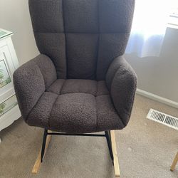 Teddy Fabric Rocking Chair