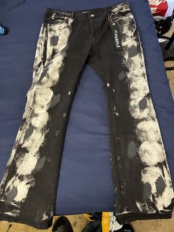 Flared Purple jeans