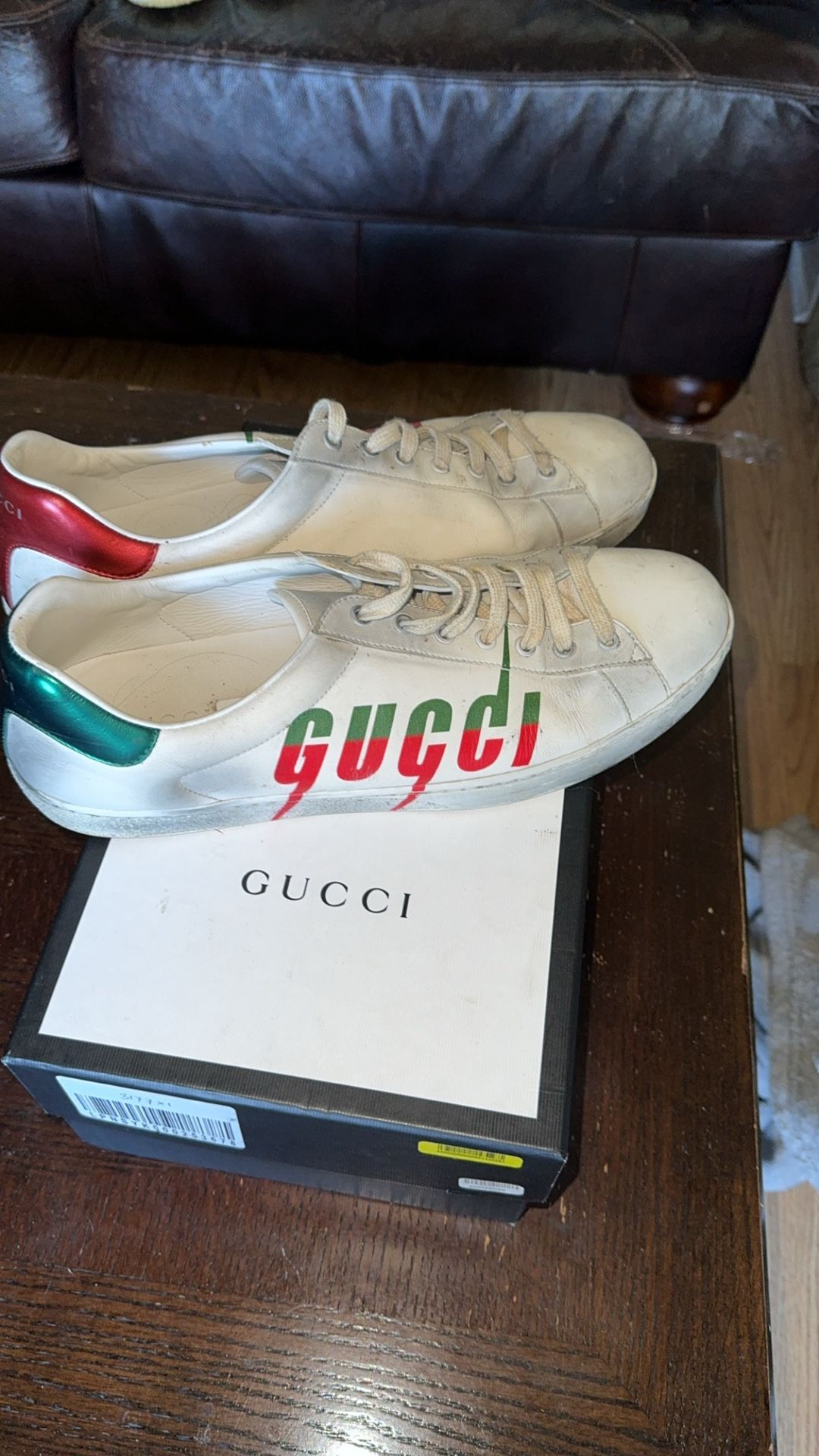 Gucci Ace Blades Size 13
