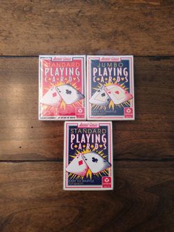 Rare Jewel-Osco Promotional Playing Cards - Standard & Jumbo Cards