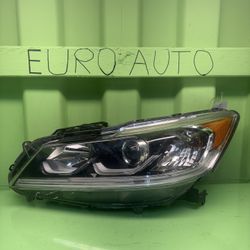 2016 2017 Honda Accord Left Driver Side Headlight OEM