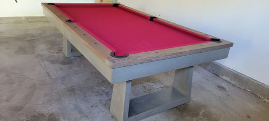 8ft Pool Table delivered and installed!