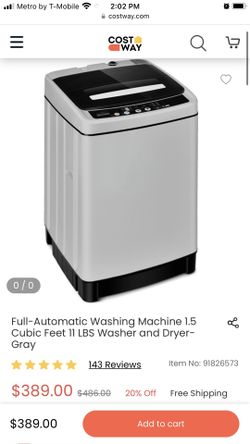 Washer Dryer Combo