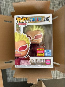 Funko Pop! One Piece Doflamingo (Flocked) #2327 SDCC
