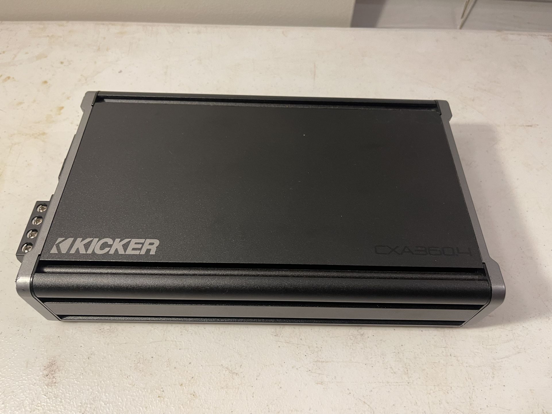 Kicker 360w four-channel car audio amplifier