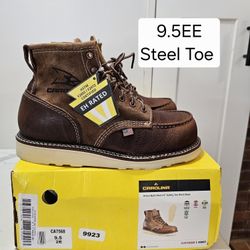 Carolina Steel Toe Work Boots Size 9.5