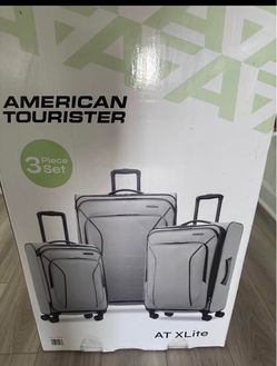 American tourister  X 3piece luggage set