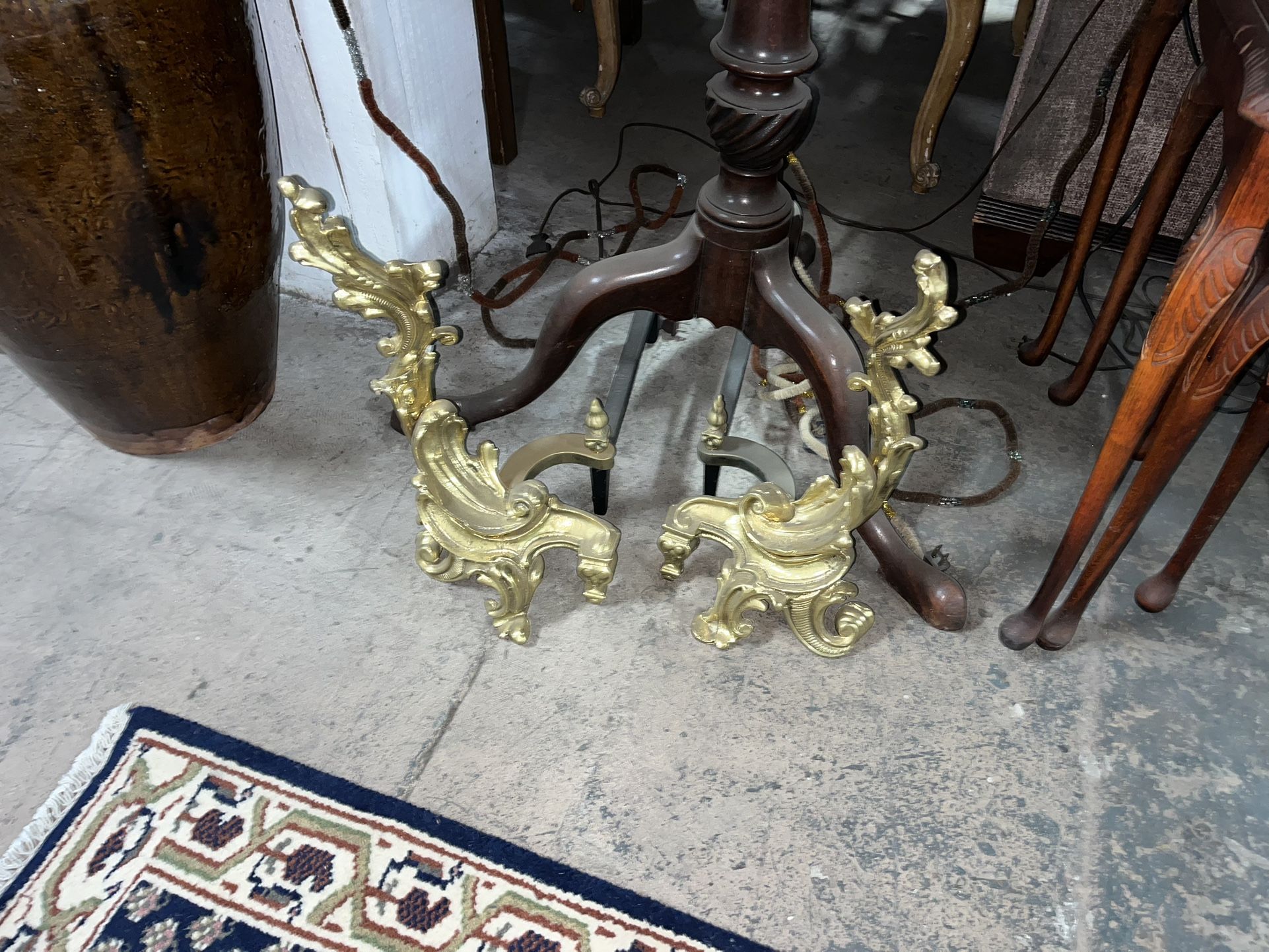Andirons French Chenets