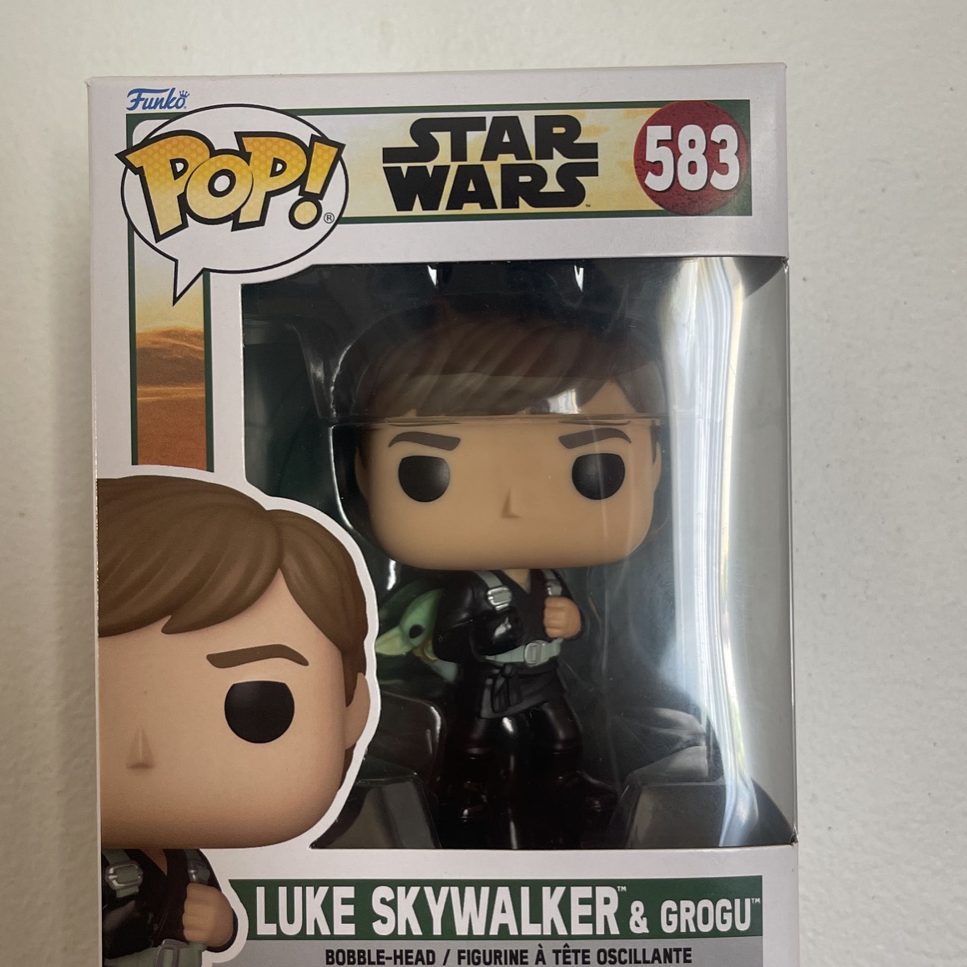 Luke Sky Walker & Grogu #583 Funko Pop