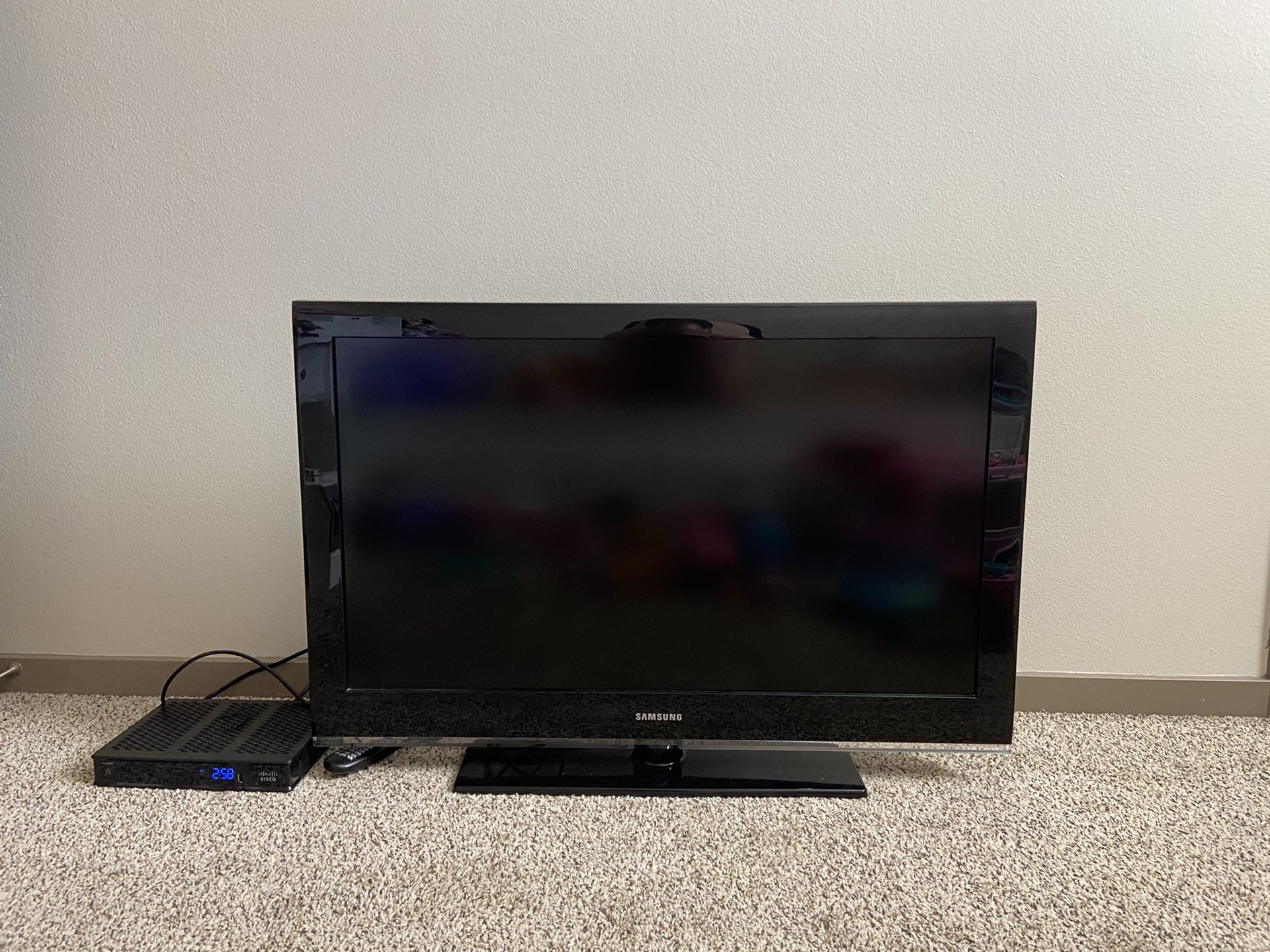 40 inch Samsung plasma TV flatscreen