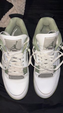 Jordan 4 Sea Foam/Oil Green Men’s 11.5