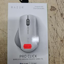 Razer Pro Click Mini Portable Wireless Mouse: Silent, Tactile, Mouse Clicks - Sleek & Compact Design - HyperScroll Technology - Productivity Dongle - 