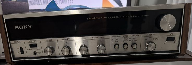 Sony HST 230A FM/AM Stereo Receiver