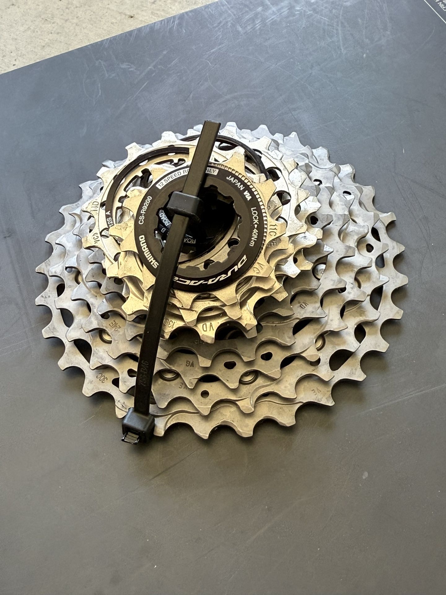 NWOB Shimano Dura Ace CS-R 9200 Cassette 12 speed 11-34t take off from Canyon Ultimate CFR