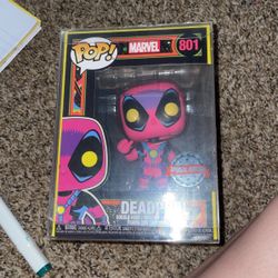 Dead Pool Special Edition Black Light Pop 