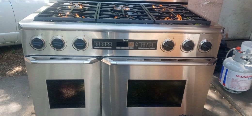 Dacor Double Commercial Oven Gas And Electric